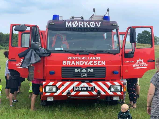 De private pasningsordningers dag - Besøg af Brandbilen